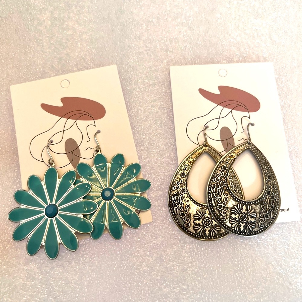 Fun costume earrings